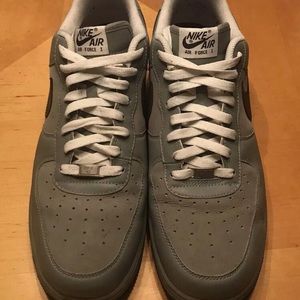 Nike Air Force 1 Size 13- White, Gray, Navy